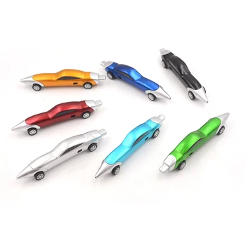 

1Pc Car Shape Plastic Flexible Ballpen Best Gift For Children Children's Writing Interest Practice Toys High Quality