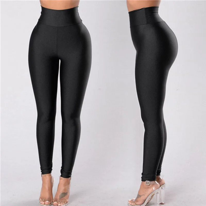 

New High Waist Leggings Women Fitness Clothes 2018 Slim Ruched Bodybuilding Women's Pants Athleisure Female Sexy Leggings W3