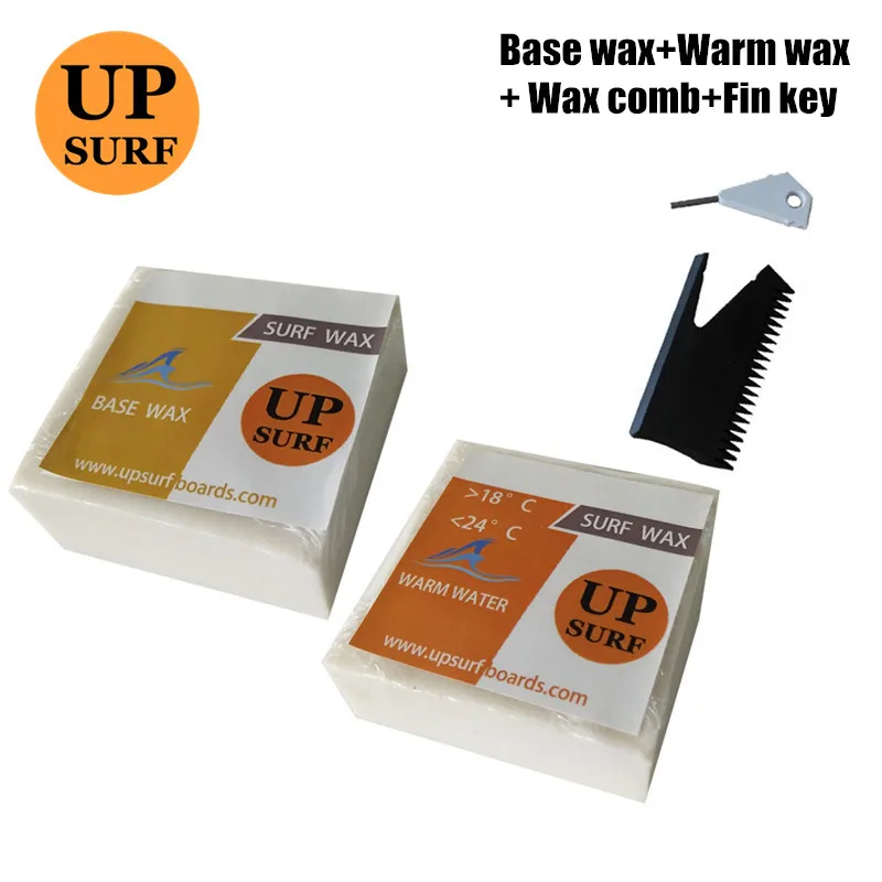 

Surfboard Base Wax+warm/Tropical/cool/cold waxWater Wax and surf wax comb with fin key natural surf wax