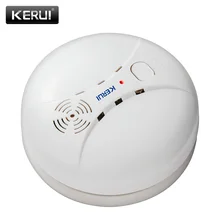 433MHz Wireless Smoke Detector Fire Sensor For GSM/wifi Security Home alarm system Auto Dial alarm Systems