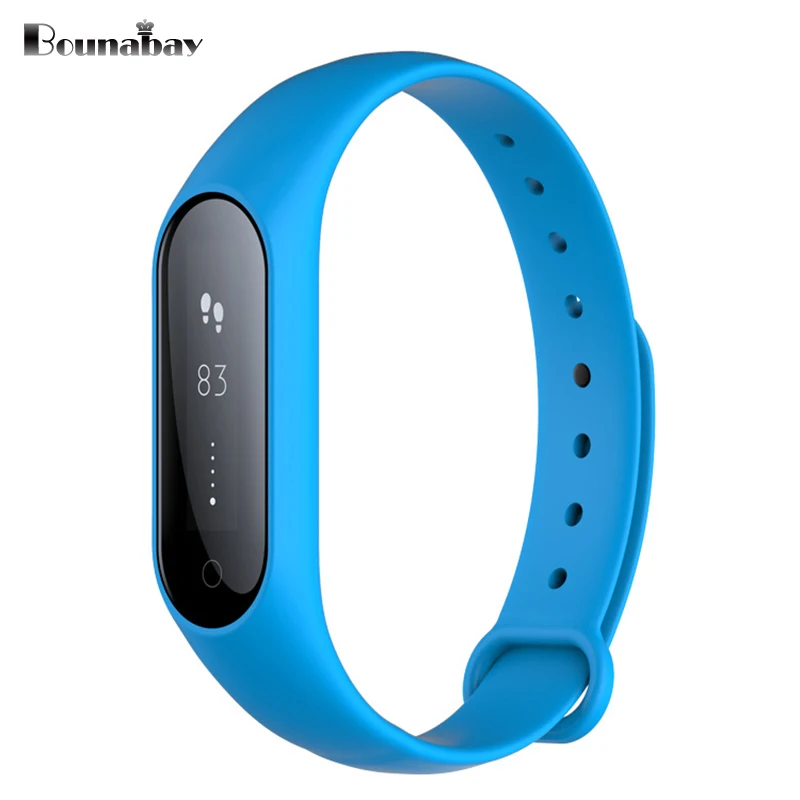 Bounabay Smart Bluetooth браслет часы для женщин оригинальный сенсорный Android IOS Телефон