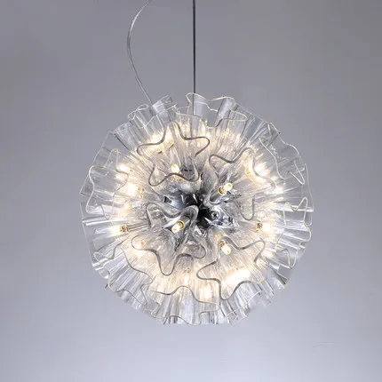 Moderne Glas Blumen Kronleuchter Beleuchtung Kreative Bar Leuchte ... Moderne Glas Blumen Kronleuchter Beleuchtung Kreative Bar Leuchte ...