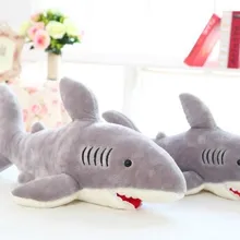 80 см плюшевая игрушечная Акула имитация плюшевая игрушка акулы мягкая удушенная игрушка Заводская поставка Рождественский подарок