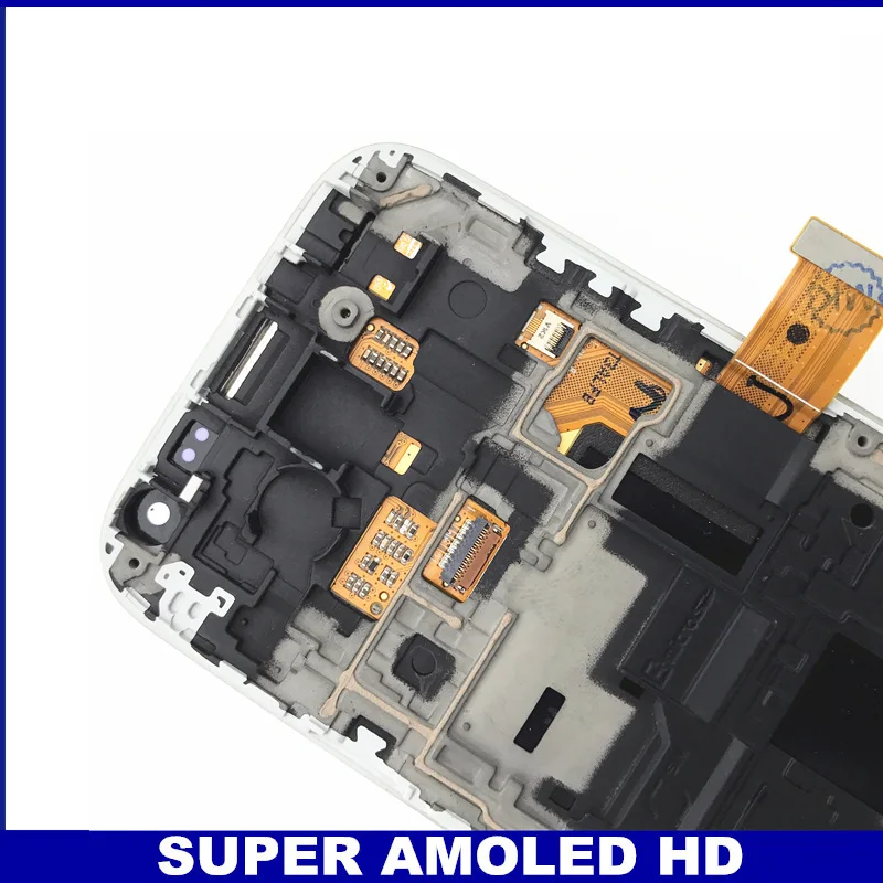 Для телефонов samsung Galaxy S4 Mini I9190 i9192 i9195 ЖК-дисплей сенсорный экран дигитайзер Замена с рамкой AMOLED HD lcd S