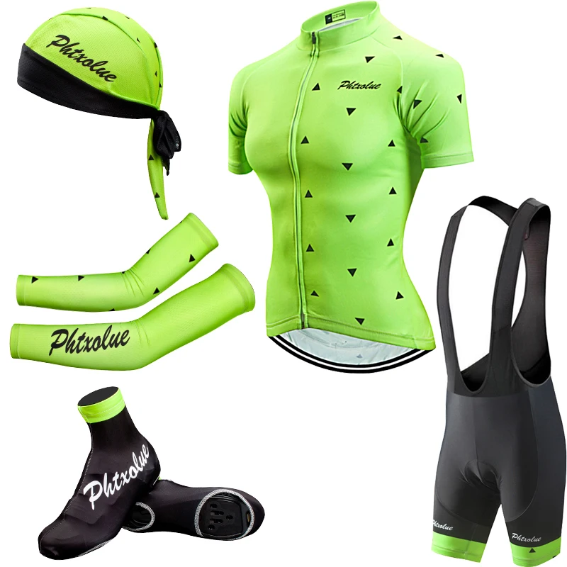 Conjunto de Jerseys de Ciclismo para mujer Phtxolue Maillot Ropa de Ciclismo de montaña