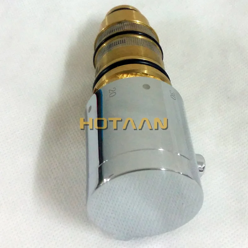 Высокое качество латунь термостатический смеситель картридж, термостатический смеситель клапан, датчик температуры, YT-5143