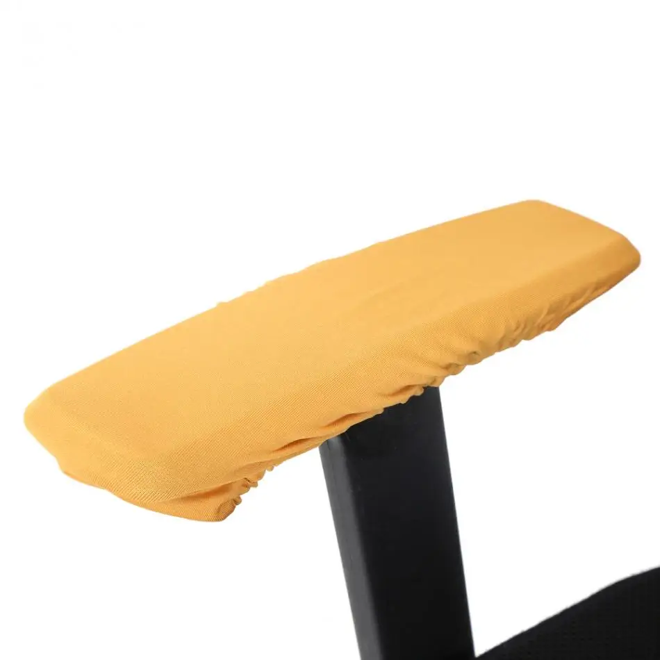 1 пара съемных чехлов на подлокотники для стула эластичный протектор офисное Украшение Чехол на компьютерное кресло