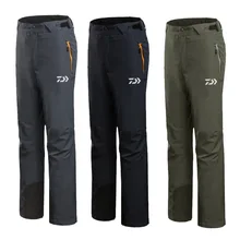 Зимние Бархатные мужские водонепроницаемые ветрозащитные Походные штаны для рыбалки, дышащие уличные спортивные брюки, сохраняющие тепло, штаны для рыбалки