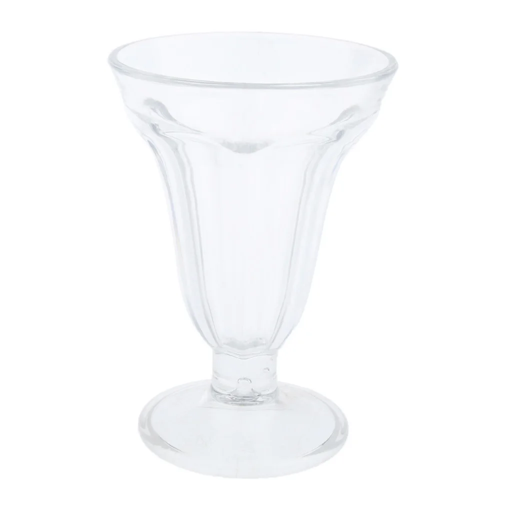 MagiDeal Clear Acrylic Ice Cream Cups Sundae Cup Fruit Dessert Bowl Milkshake Cups, Unbreakable