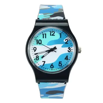 

2018 Fashion Children Watch For Boy Camouflage Children watch women Quartz Wristwatch For Girls Boy