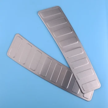 

beler Inner Rear Door Bumper Sill Plate Cover Protector Trim Fit For Land Rover Discovery Sport 2015-2018