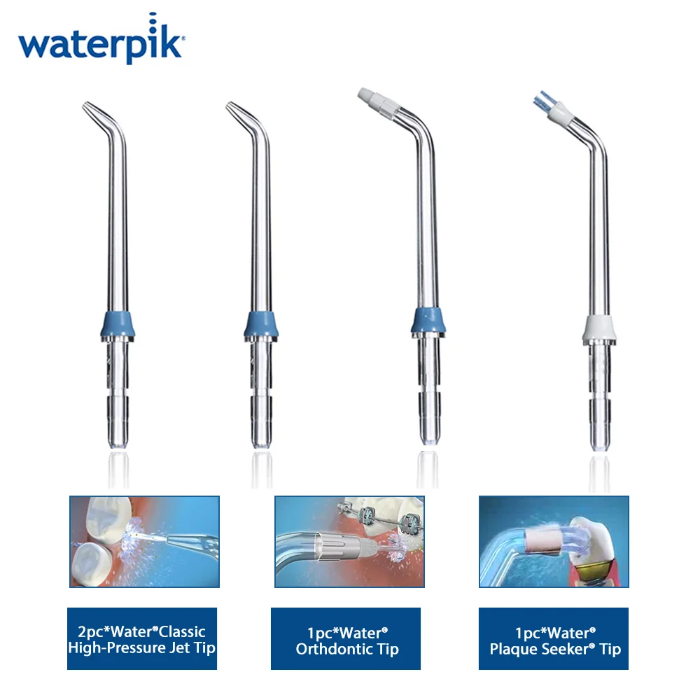 Waterpik WP-560 Белый беспроводной Расширенный водный Флоссер перезаряжаемый 4 часа Быстрая зарядка портативный IPX7 ирригатор для полости рта для путешествий