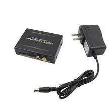 HDMI конвертер HDMI к HDMI + Aduio HDMI волокно + SPDIF + RCA L/R extractor конвертер аудио сплиттер адаптер Высокое качество Горячая