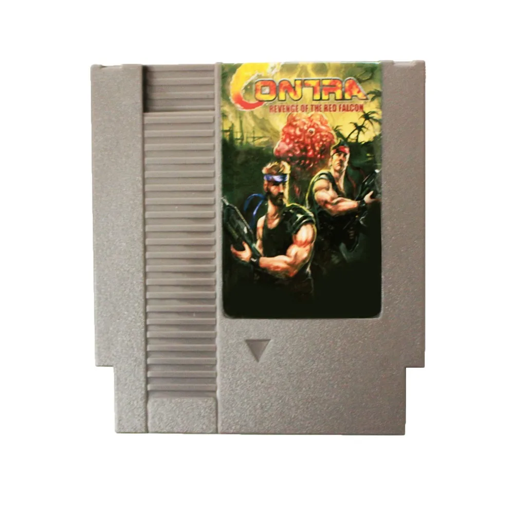 

Hot Sale 72 Pins cartridge 8 Bit Game Card - Contra Revenge Of The Red Falcon