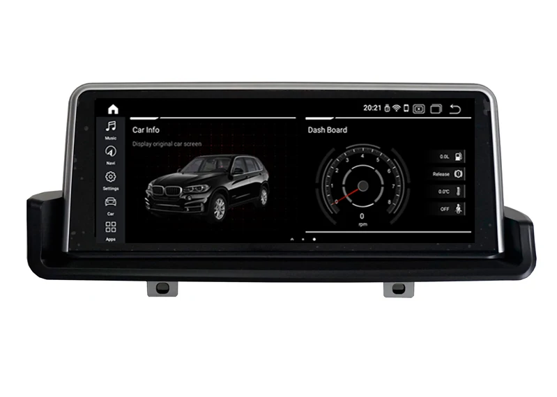 Discount Android 9.0 ID7 Car Dvd Navi Player FOR BMW E90 left 2006-2012 supply with iDrive driver audio gps stereo auto ips screen in one 2