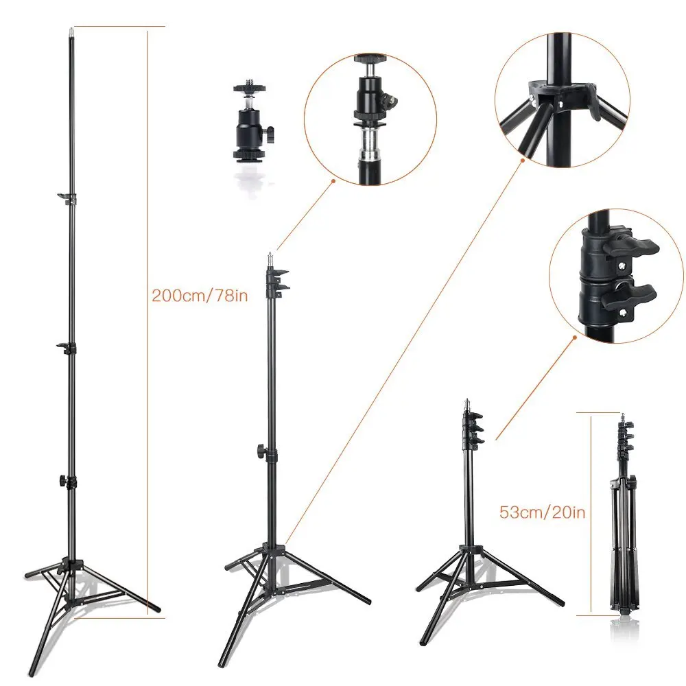  Travor 2 in1 TL-600S LED Video Light kit 3200K 5500K studio light /camera camcorder light with 4pcs - 32854451476