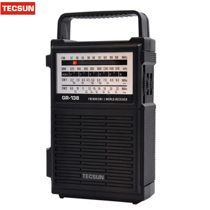 

Hand Power Generation Radio Tecsun GR-138 Digital FM/AM Radio Receiver Emergency Flashlight Radio With Built-In Speaker Manual