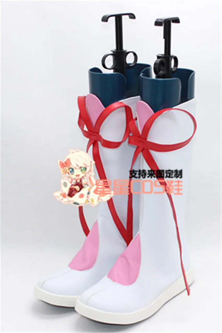 

LoveLive! Love Live Nico Yazawa White Cosplay Shoes Boots X002