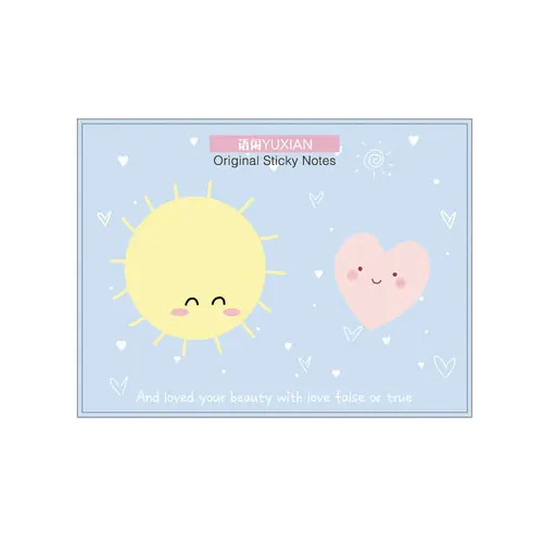 40 листов Kawaii Message memo pad kawaii самоклеящаяся N Times клейкая бумага для заметок, Канцтовары, школьные принадлежности, планировщик этикеток наклейки - Цвет: A11