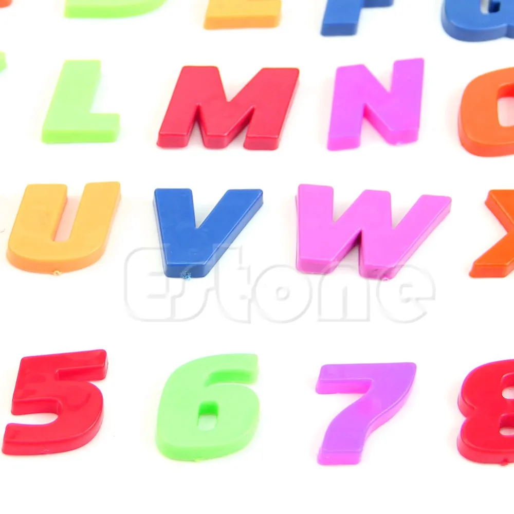 Буквы и цифры для обучения, на магните на холодильник магниты алфавит набор из 42 красочный