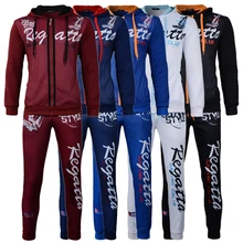 Мужская одежда, повседневный мужской комплект, костюмы, толстовки, рубашки, брюки, одноцветные мужские наборы от CT& HF