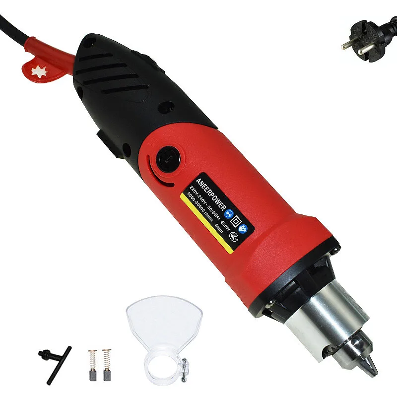 Goede 480 w Dremel Stijl Elektrische Boor Graveur Pen Molen Professionele Elektrische Rotary Tool Mini Boor DIY Boor 6 snelheid Roterende tool