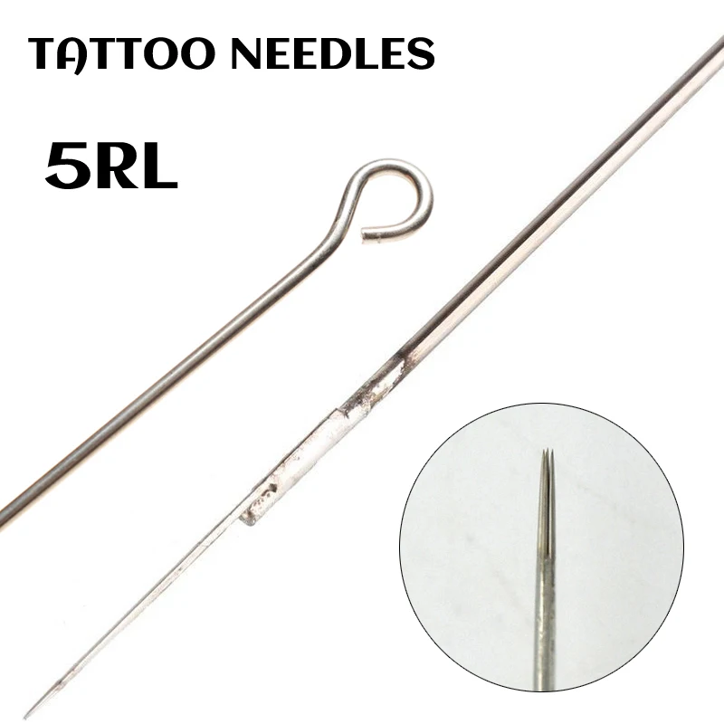 10pcs 5rl Tattoo Needles Round Liner Tattoo Machine Needles Tattoo