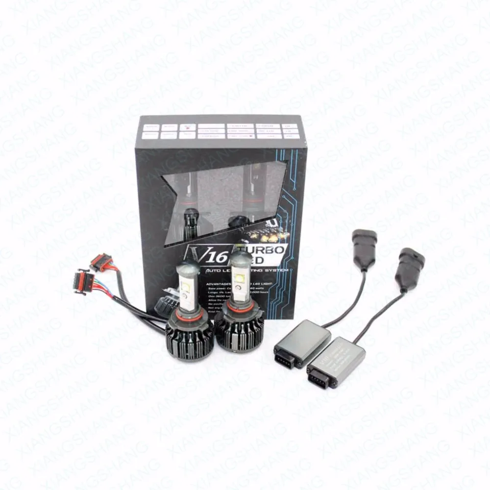 XIANGSHANG 9005 HB3 Led высокая мощность 3000lm 3000K 4300K 6000K 8000K супер яркий автомобильный