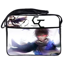 Высокое качество PU Guilty Crown Модные женские мужские сумки-мессенджеры школьные сумки через плечо Bolsa Feminina