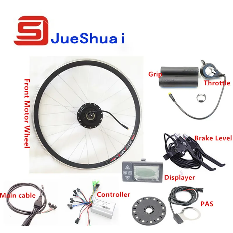 Cheap E bike Kit 36V 250W 350W 500W Ebicycle Conversion Kit No battery
