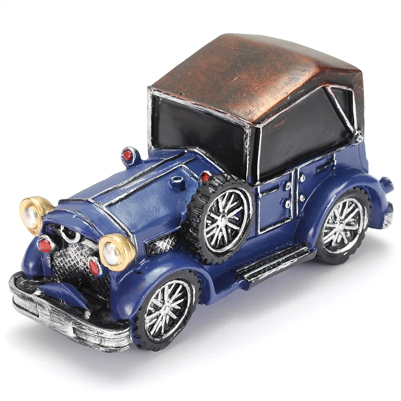 Vintage Home Decoration Accessories Retro Resin Car Model Props Resin