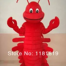 Талисман красный Омаров талисмана обычай Необычные костюмы аниме Cospaly комплекты Mascotte Необычные платье карнавальный костюм