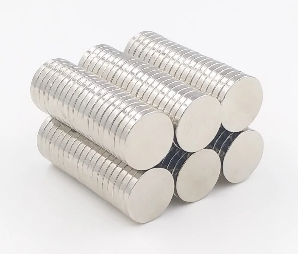 

10pcs 10 x 1.5 mm Neodymium Magnet Rare Earth with 3M Adhesive Permanet Magnets for Art Craft 10*1.5mm