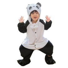 

Centuryestar Boys Girls Christmas Pajamas Children Flannel Funny Animal Stitch Panda Unicorn Hooded Pijama Kids Onesie Sleepwear