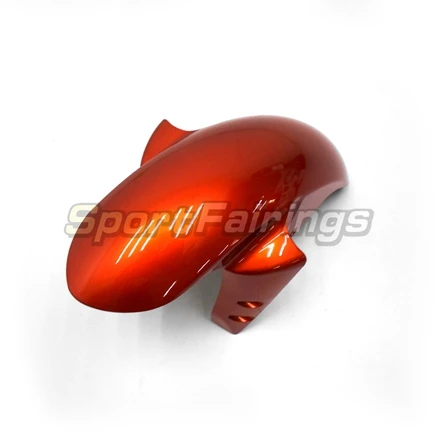 Полный впрыска ABS Обтекатели для Yamaha YZF R1 Год 2002 2003 мотоцикл обтекатель с комплектом кузова капот Обтекатели оранжевого и черного цвета и островным креплением