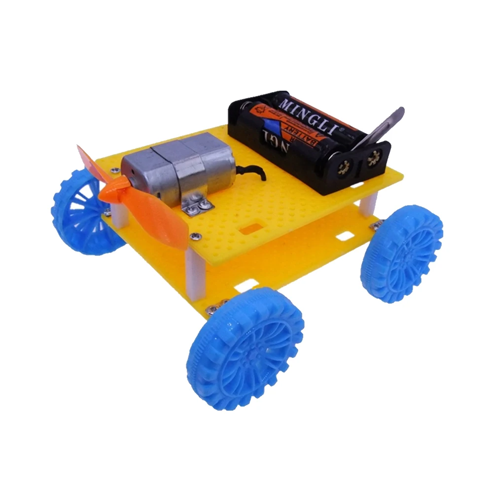 

DIY Plastic Gear Gearbox Model Making Toolkit Child Double-layer Wind Bus DIY Four Wheel Drive Car School Science Experiment