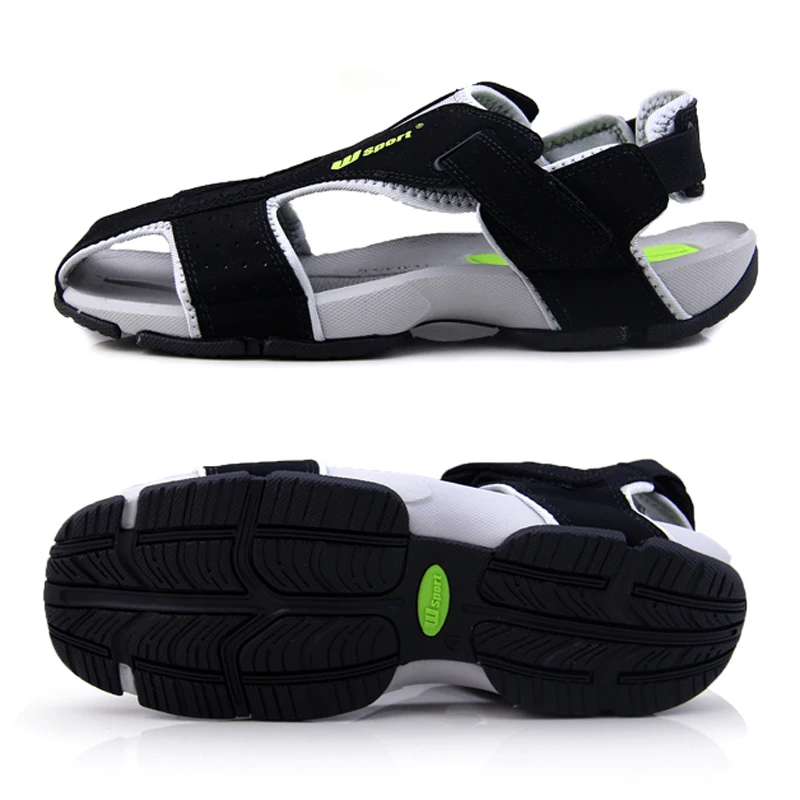 MIUBU Summer Sandals Men Closed Toe Fashion Beach Men Sandals Flexional Suede Leather Shoes Beach Shoes Big Size MIUBU Summer Sandals Men Closed Toe Fashion Beach Men Sandals Flexional Suede Leather Shoes Beach Shoes Big Size