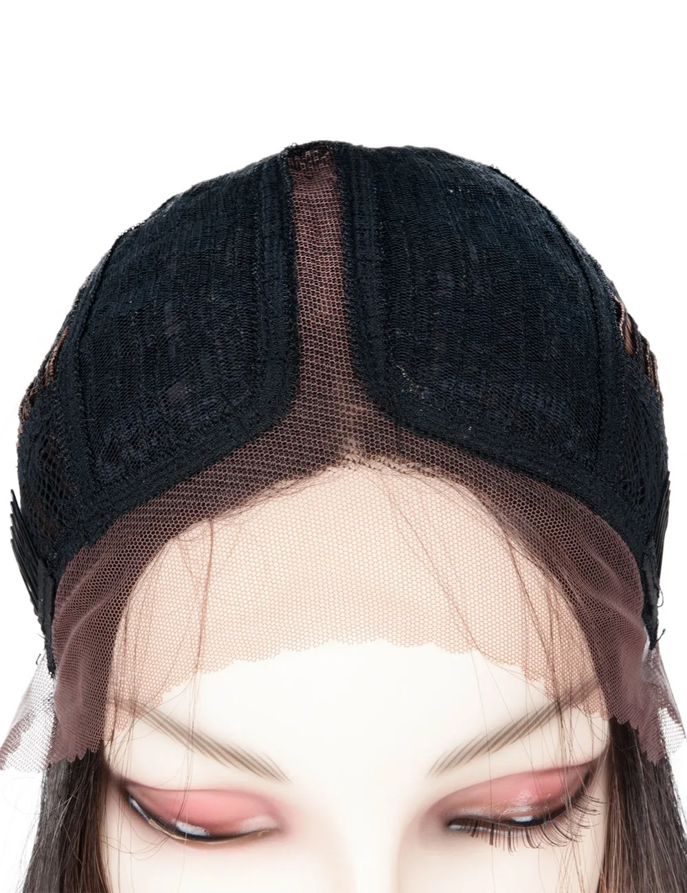 JINGFA 40 дюймов парик с длинными прямыми волосами термостойкие синтетические волокна косплей костюм парик для женщин синтетические кружева спереди парик