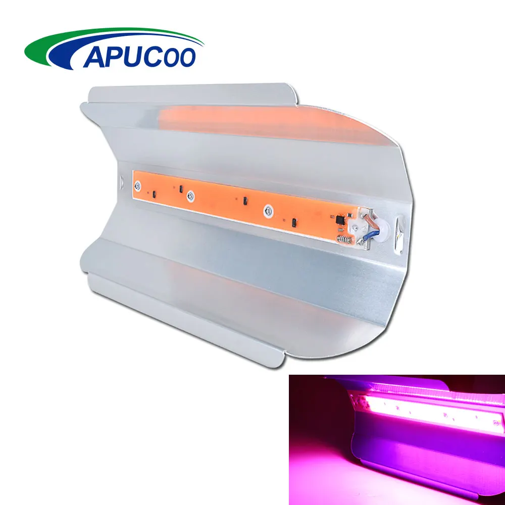 Goede LED Phyto Volledige Spectrum 30 w 50 w 80 w High Power Schijnwerpers COB LED Grow Light Fitolampy Hydroponice AC220V 110 v IP67 Waterdicht