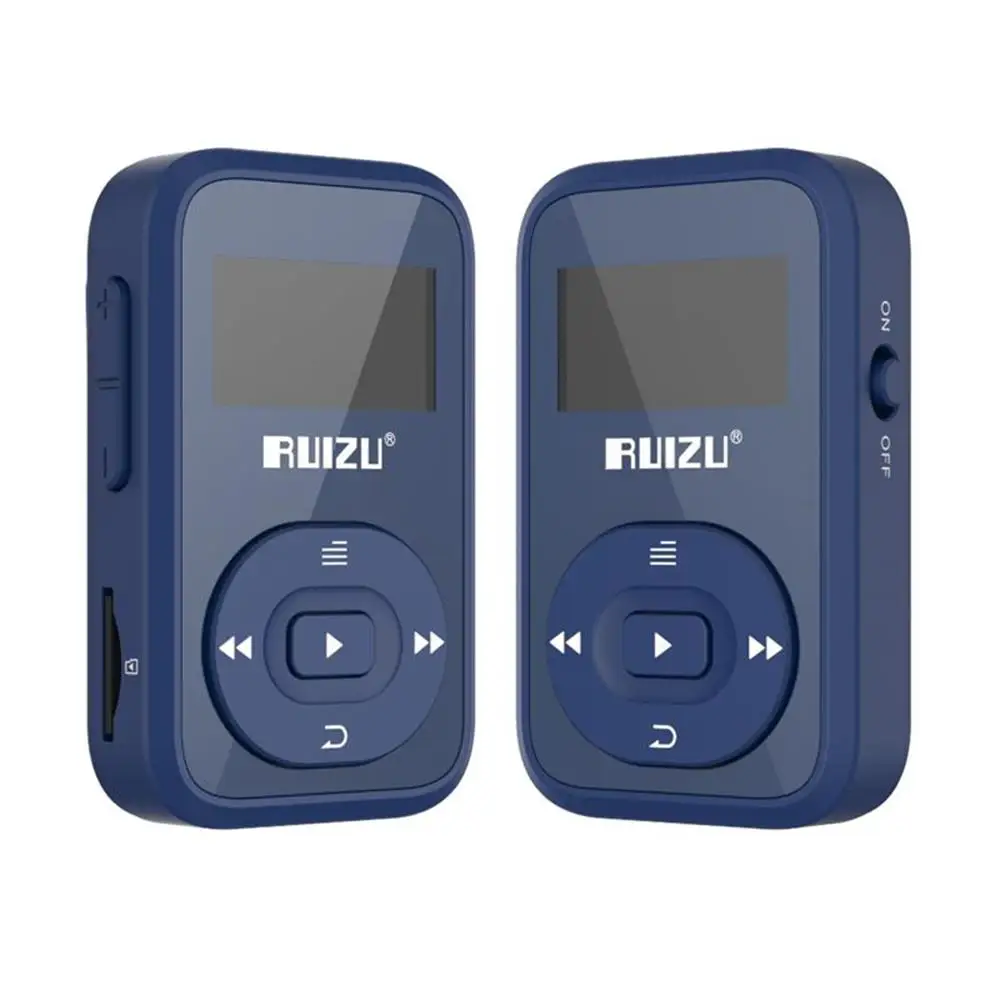 Ruidu мини X26 Bluetooth клип MP3 плеер 8 Гб спорт mp3 музыкальный плеер FM радио рекордер поддержка TF карта+ Бесплатный зажим