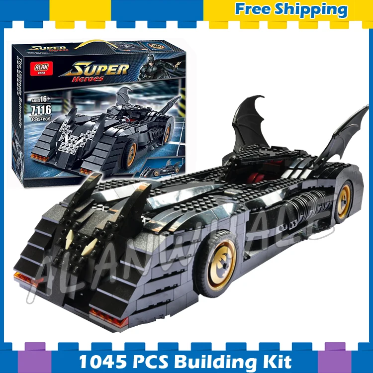 

1045pcs Super Heroes Batman Batmobile Ultimate Collectors Edition 7116 Model Building Block Toys Gifts Sets Compatible With Lego