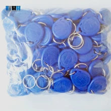 2000 шт./лот 125 кГц RFID EM4100 TK4100 информационные Брелоки для ключей брелки электронные ключи безопасности записываемых брелоков Брелок ID карты доступа только для чтения Управление RFID карты