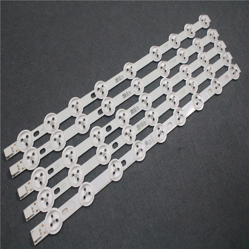 

New LED backlight strip 40" 39" NDV REV1.0 ABC For TOSHIBA 40L3433DG VESTEL VES390UNDC-01 VES400UNDS-01 VES400UNDS-02