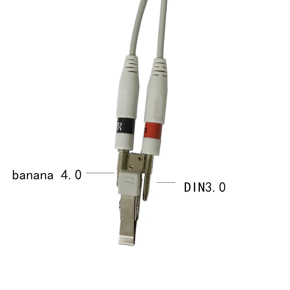 ЭКГ/ЭКГ ветеринарный зажим для животных с 3,0 мм или 4,0 мм банан штекер 10 шт./упак