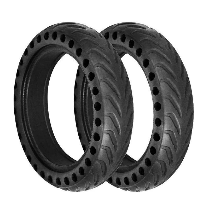  2PCS Upgraded Solid Hollow pneu wheel for Xiaomi Mijia M365 Electrique Scooter