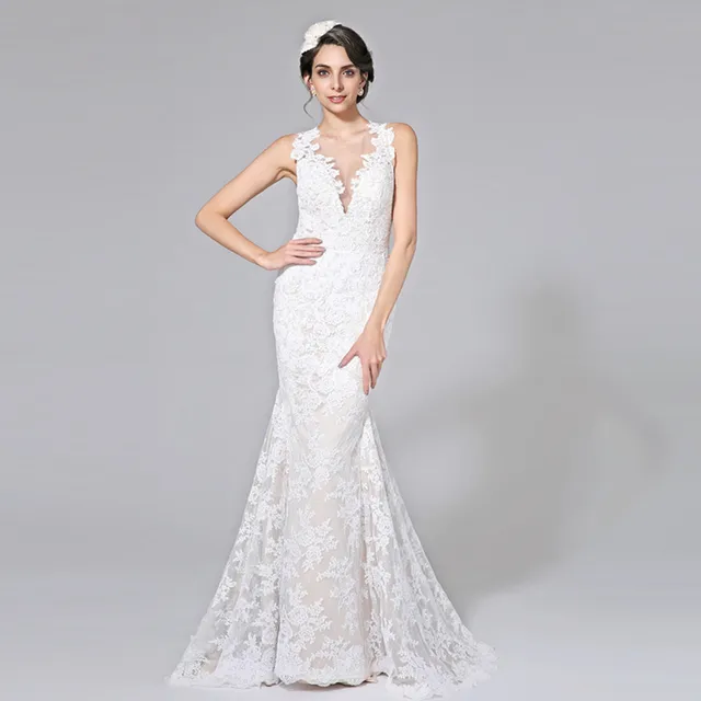 Trumpet Lace Wedding Dress