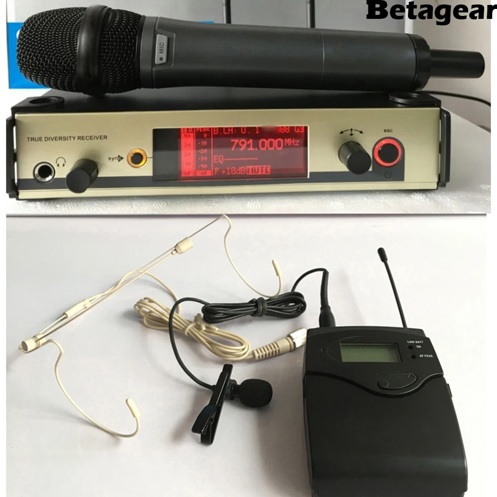 

Betagear Free shipping 300G3 professional dynamic microphones uhf wireless microphone dj equipments microfonos ew mic wireless