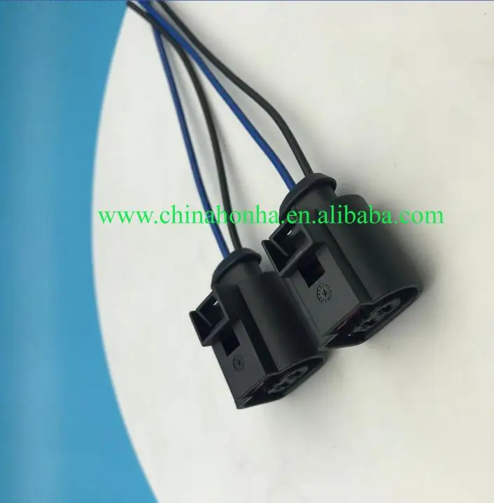 

Бесплатная доставка 2-контактный роговой разъем с проводом Pigtail для 4D0971992