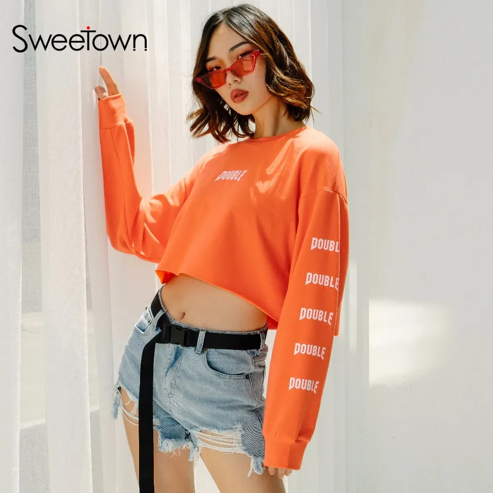 Oversized sweatshirt korean Clearance