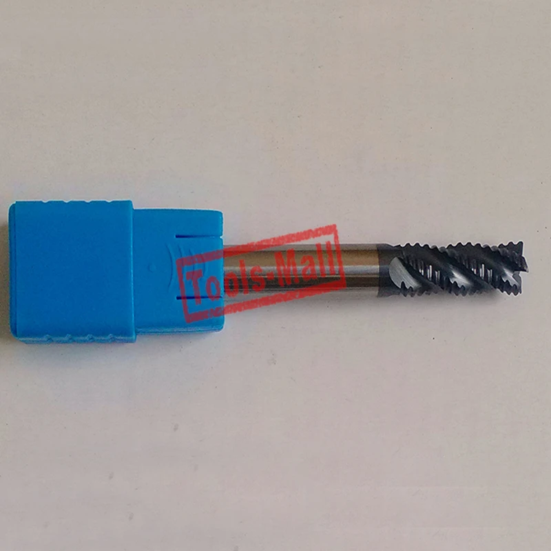 

1pc 8mm hrc60 D8*20*D8*60 4Flutes Roughing End Mills Spiral Bit Milling Tools Carbide CNC Endmill Router bits